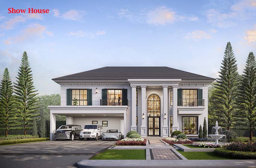 House with Shared Pool in Bangnatrad 